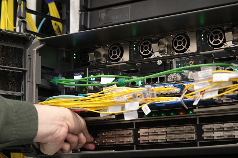 Branchement en Datacenter