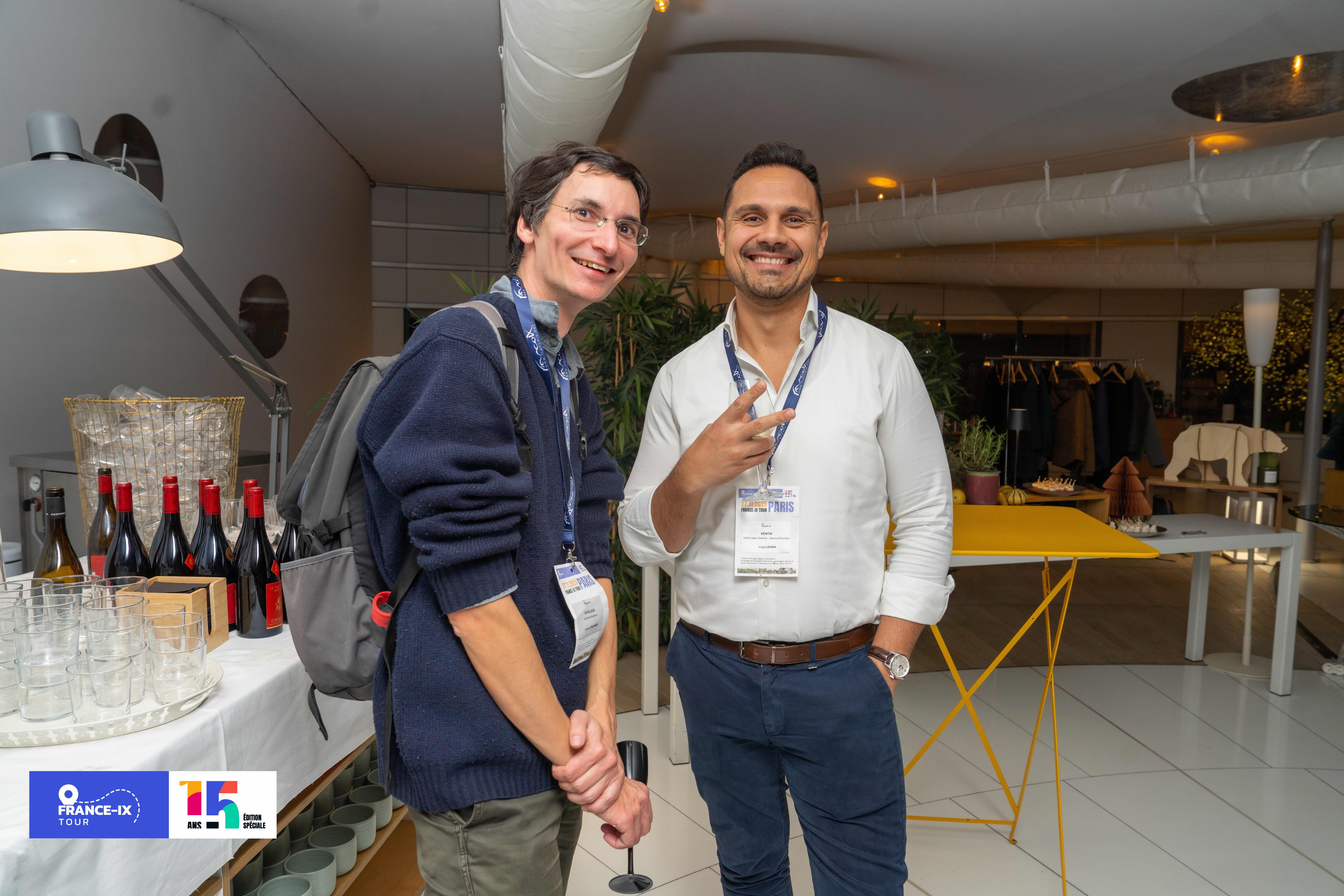 Image 7 - Photos représentant l'événement France-IX Tour, à Paris, en novembre 2025