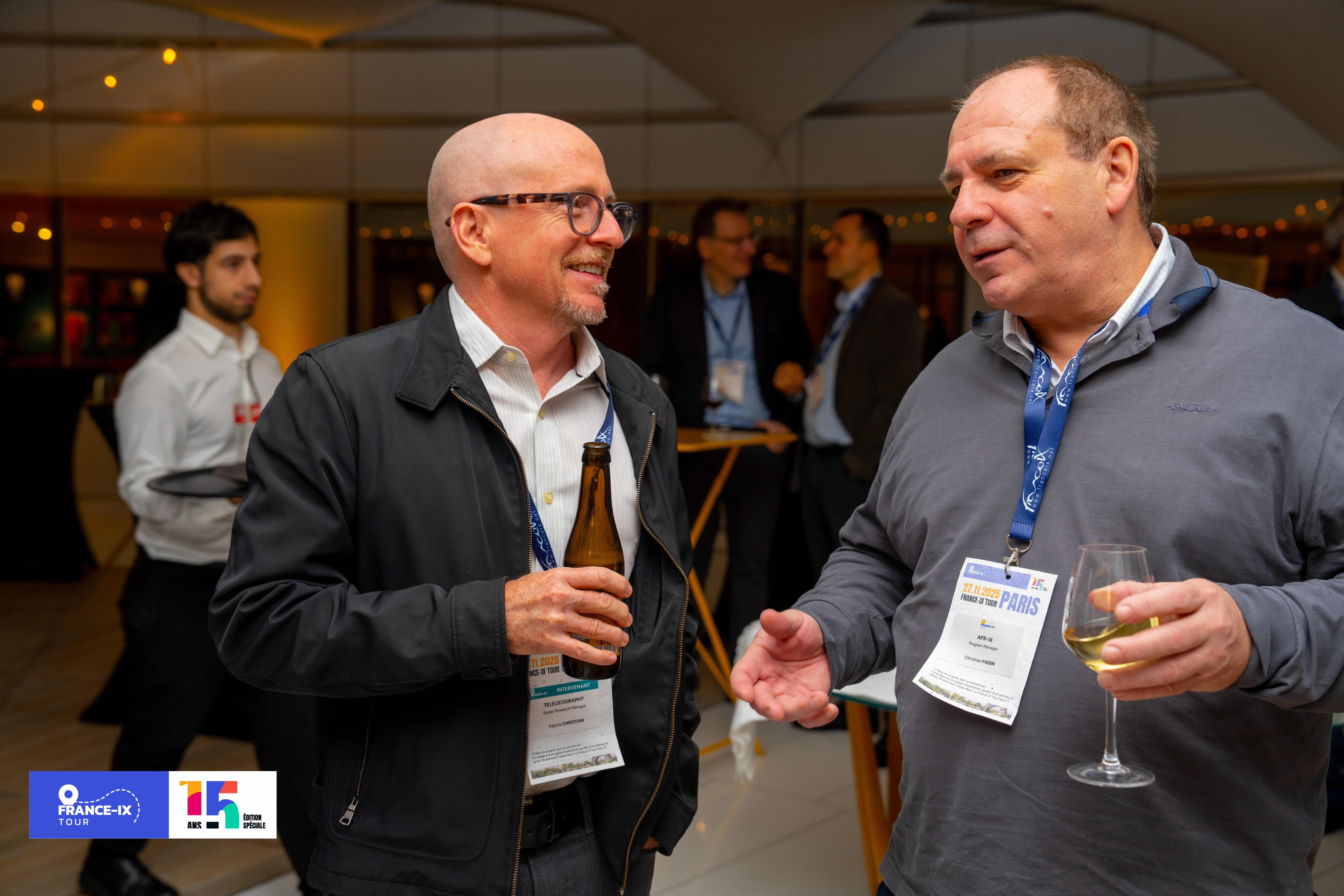 Image 2 - Photos représentant l'événement France-IX Tour, à Paris, en novembre 2025