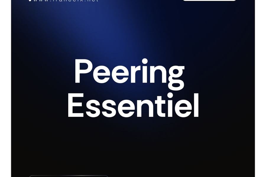 Visuel France-IX « Peering Essentiel », rubrique Services.