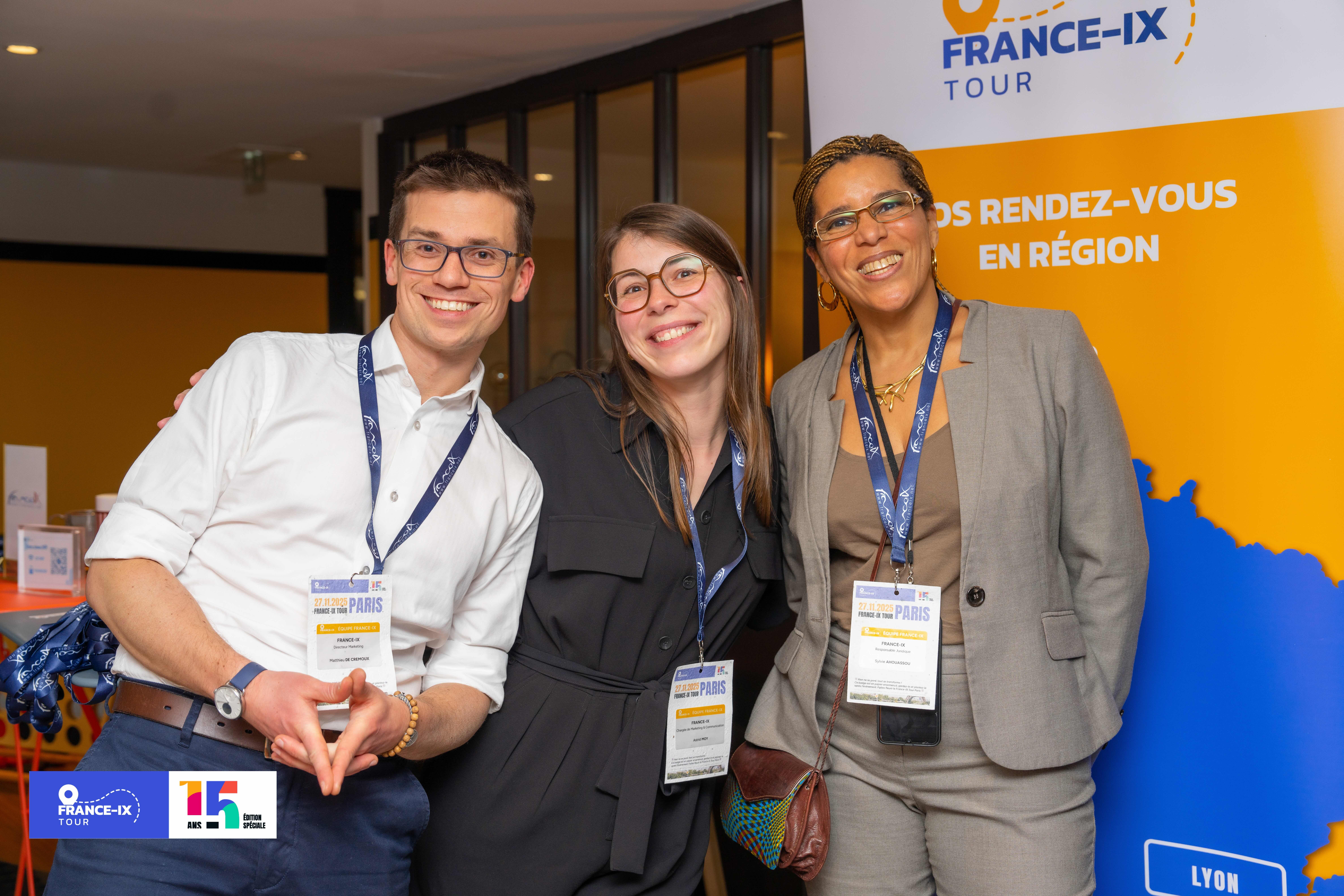 Image 13 - Photos représentant l'événement France-IX Tour, à Paris, en novembre 2025