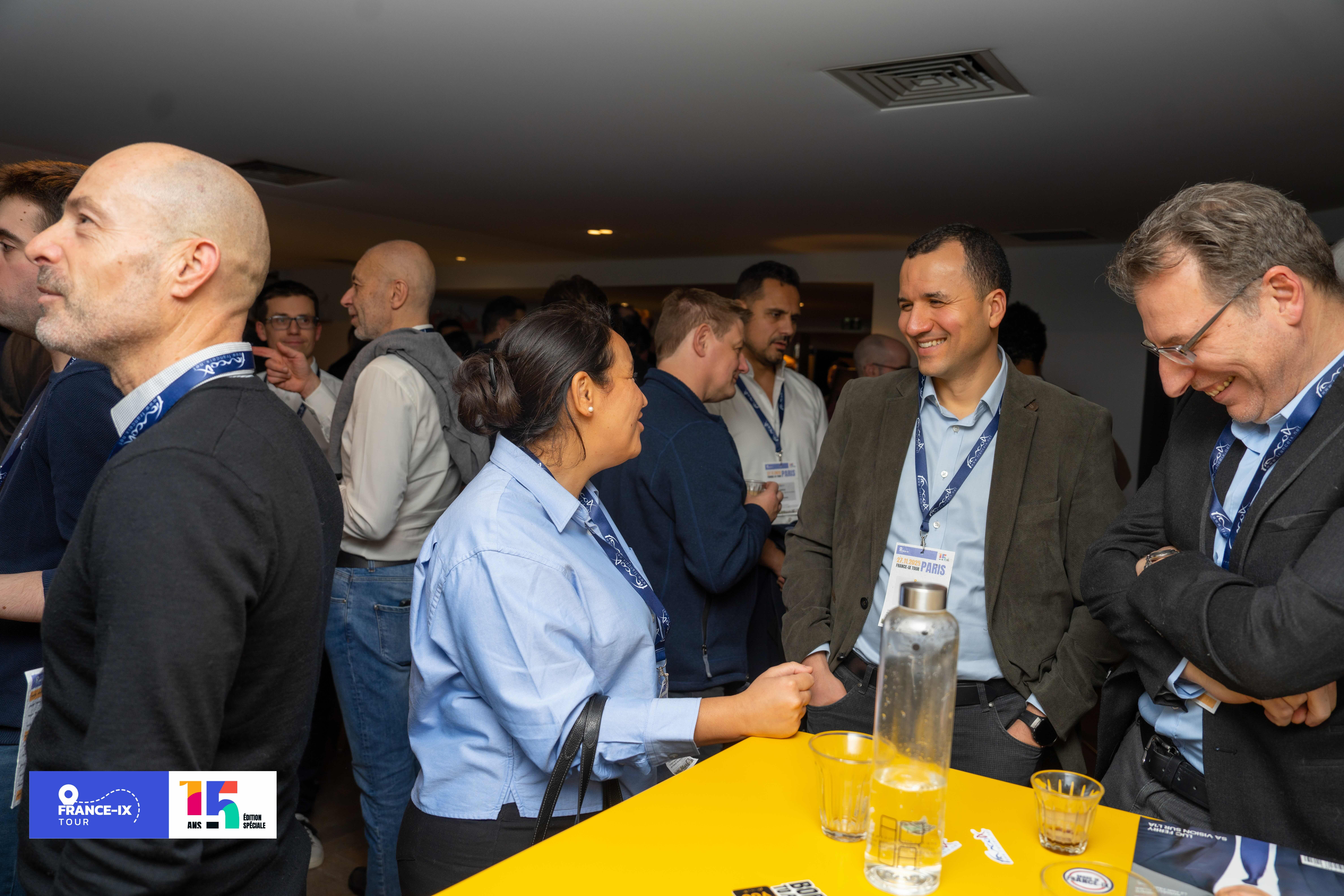 Image 10 - Photos représentant l'événement France-IX Tour, à Paris, en novembre 2025