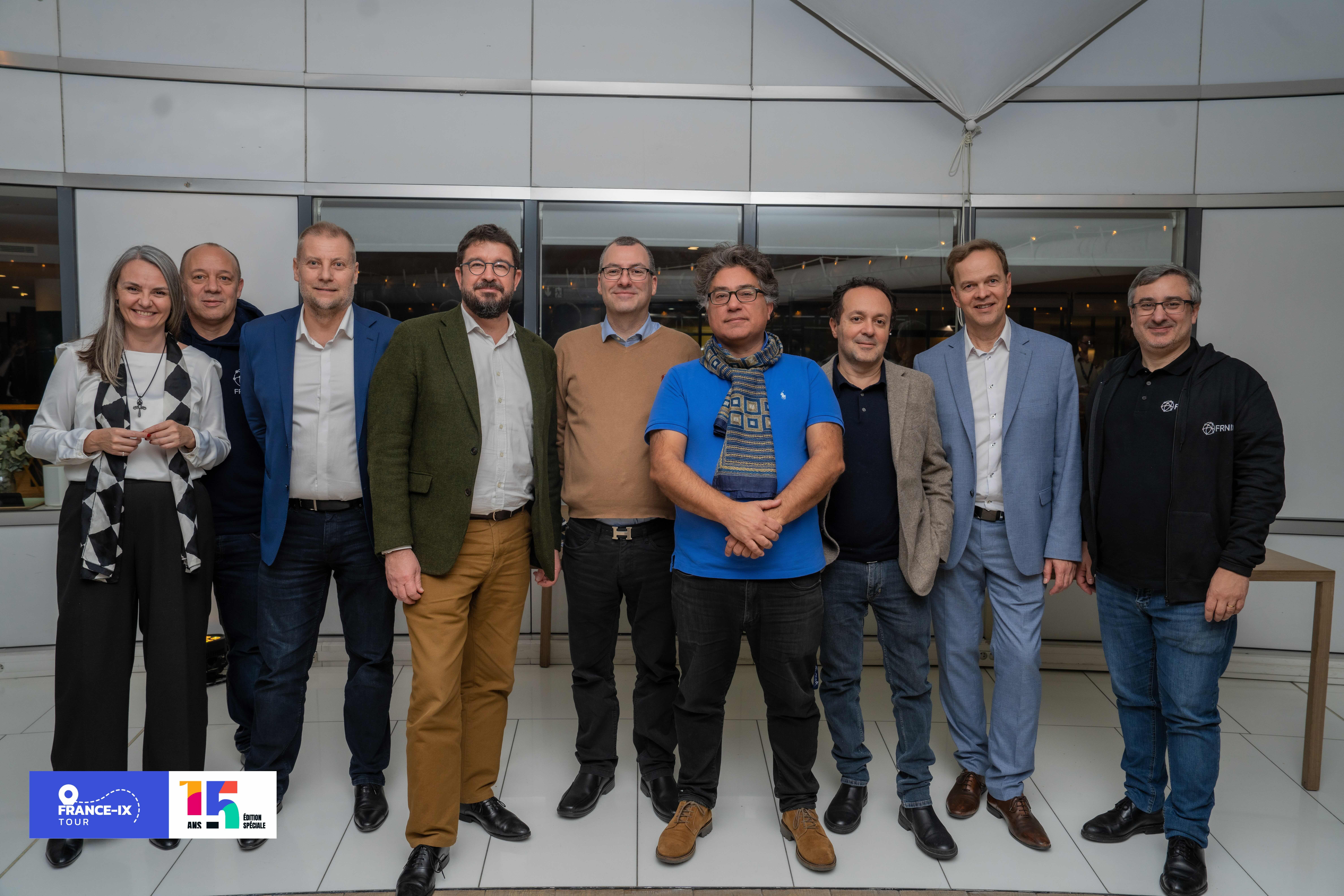 Image 9 - Photos représentant l'événement France-IX Tour, à Paris, en novembre 2025